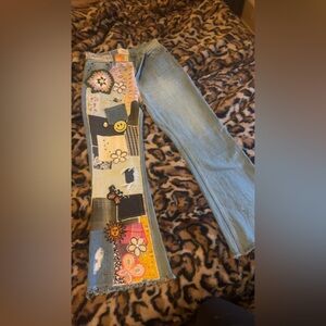 Bogs Multicolor Patchwork Skinny Jeans